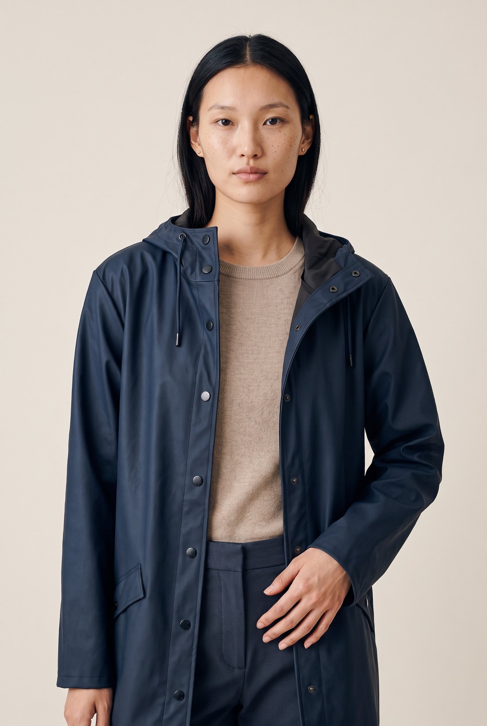Veste longue W3 marine