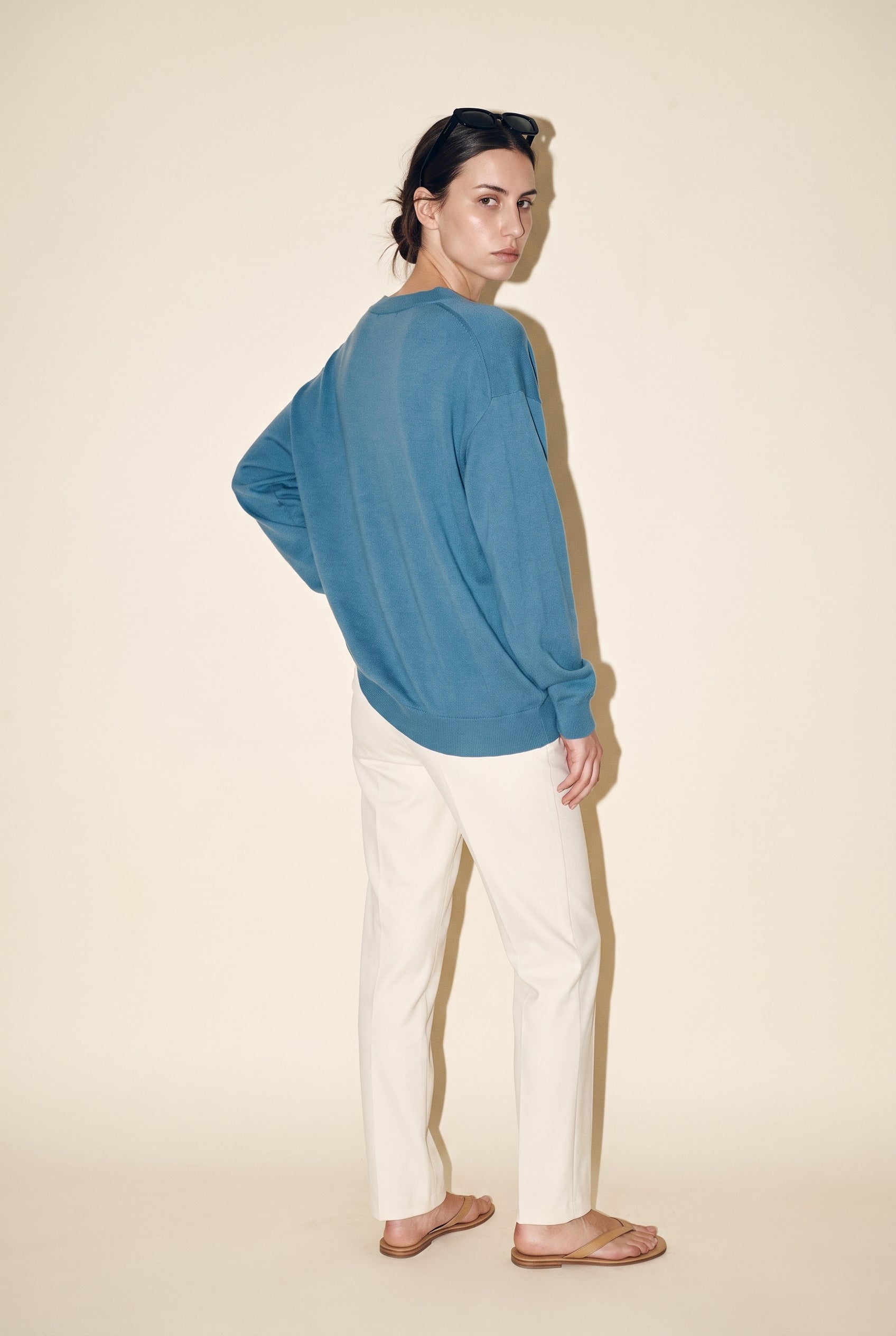 The Cozy Edit V-Neck Sweater