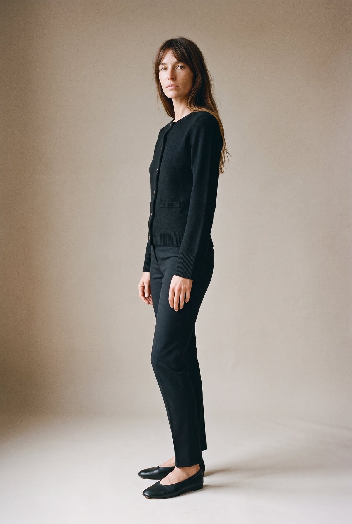 The Tyler Cardigan Black Mod Ref