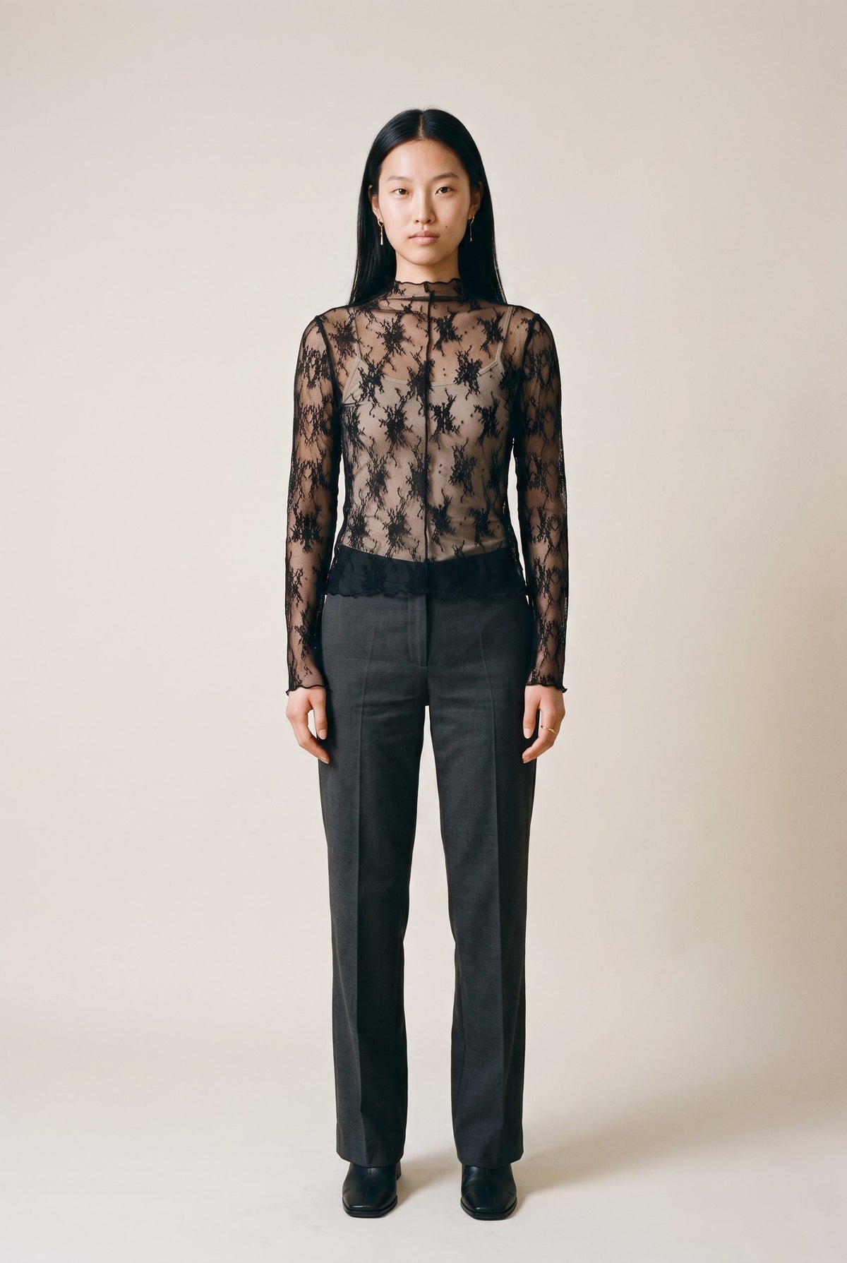 Aubrey Lace Top The Latest Scoop