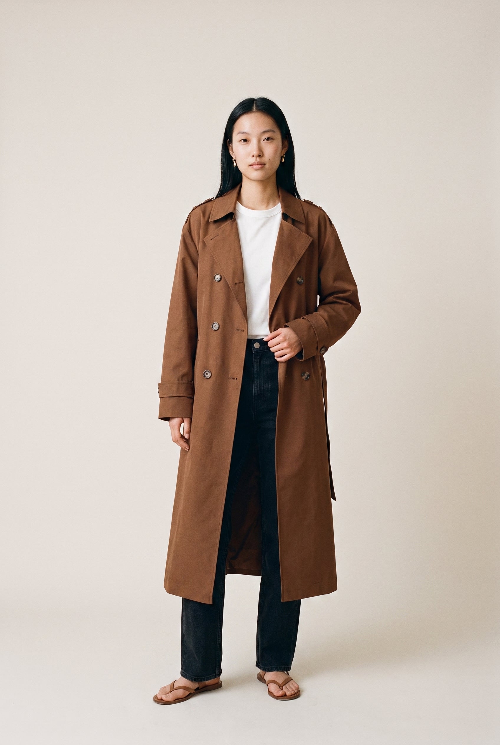 VM Chloe Long Trench Coat