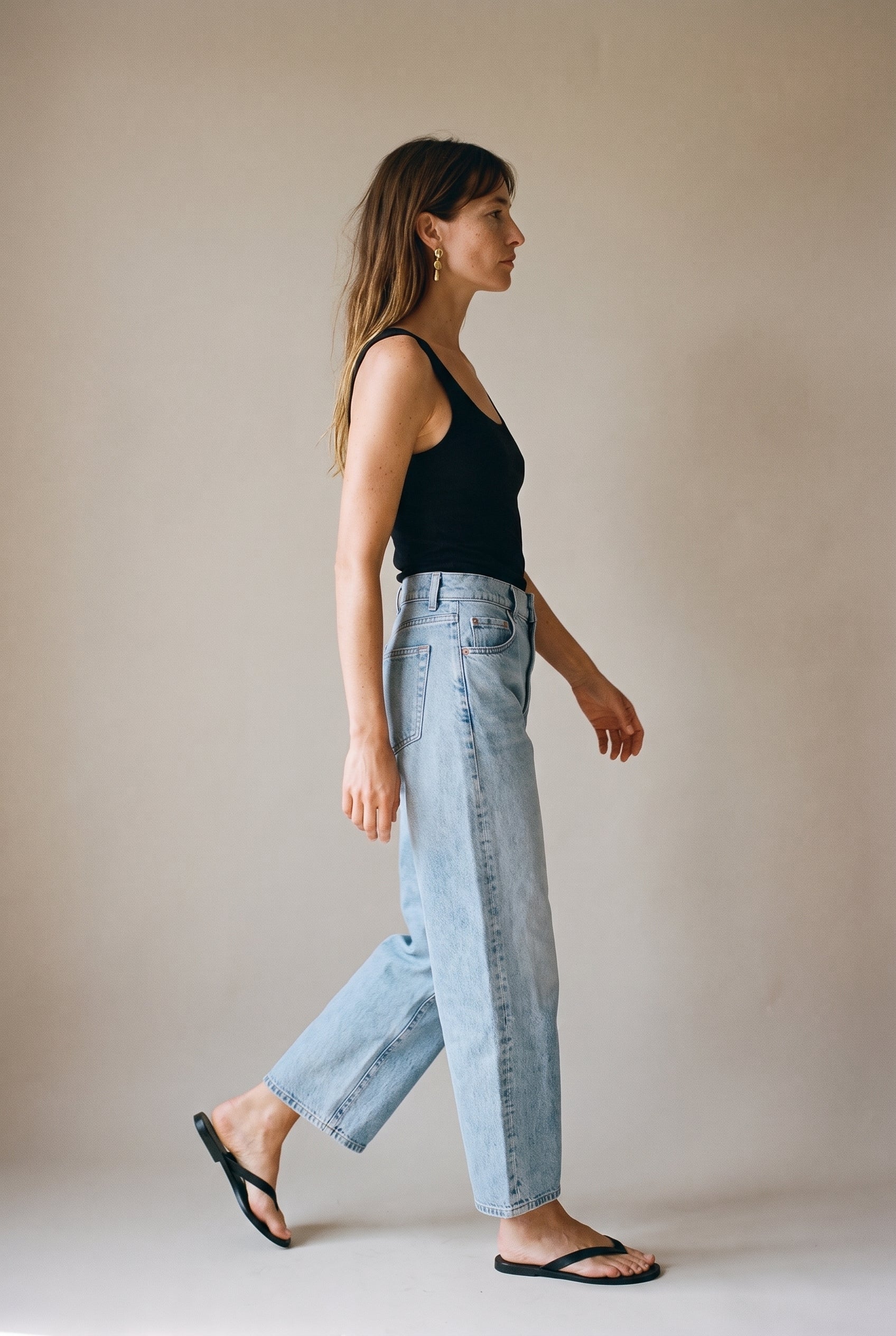 Taylor Barrel: Ultra High Rise Crop Vintage Light The Latest Scoop