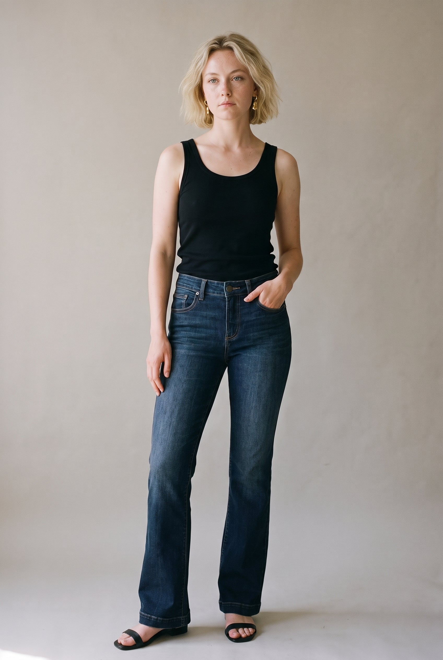 Avery Trouser 31" Indigo