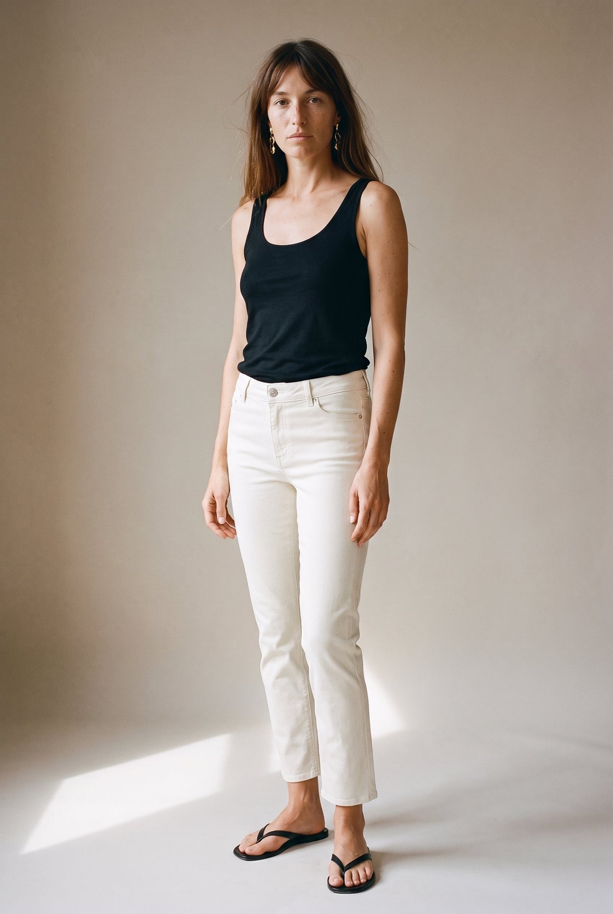 Jx lyon Slim Crop C8170 Noos 32¨ Off White JJXX