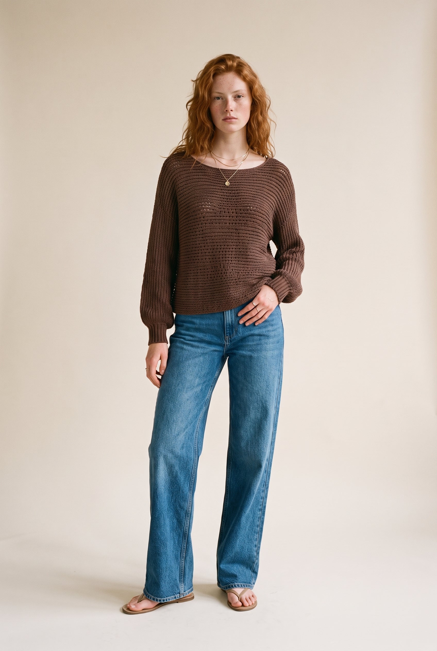 Laurel Canyon Pullover Chocolate