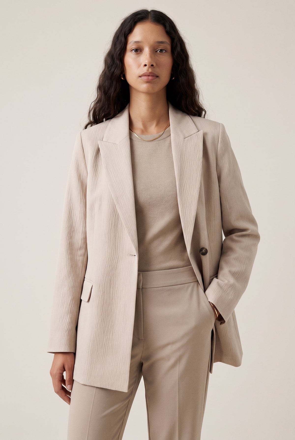 SLSofia Blazer White Pepper Soaked