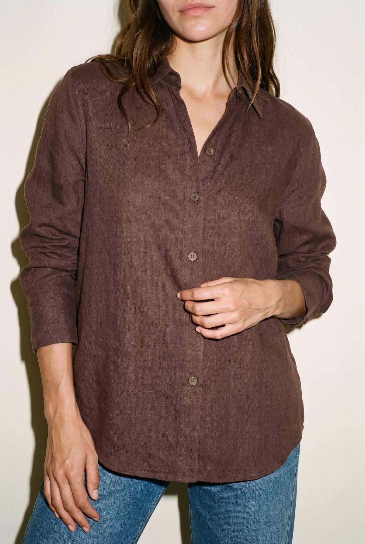 Aurora Blouse Brown Mus & Bombon