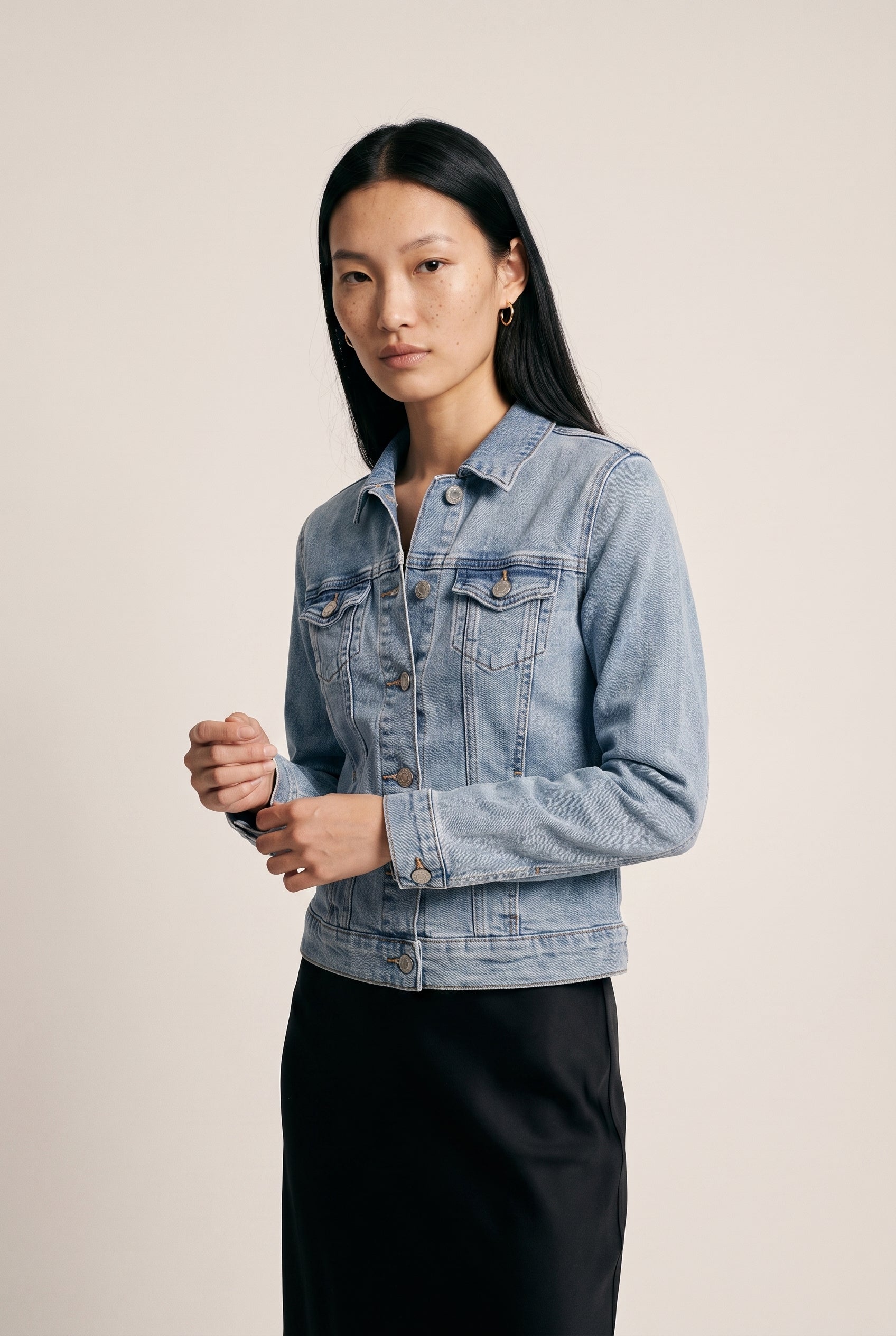Samantha Lt Brushed Flex Blue mavi