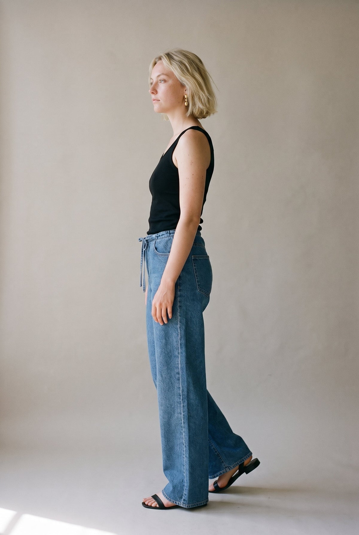 The Big Easy Pull On Wide Leg Cleo WARP + WEFT