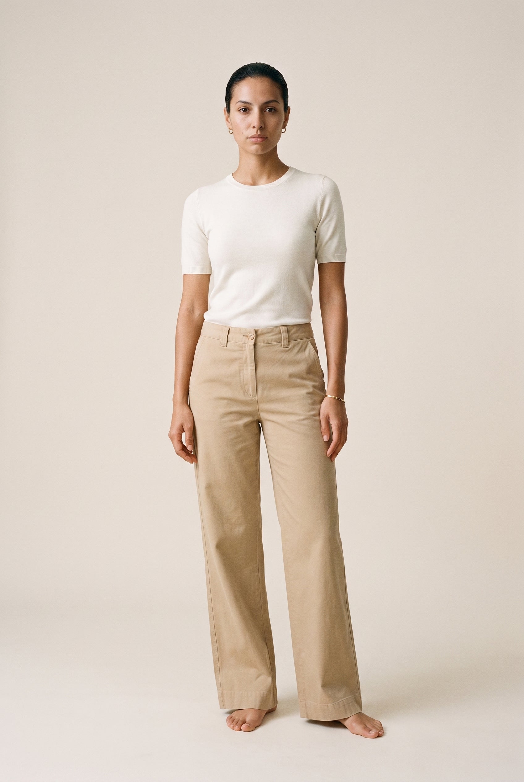 Cleo - High-Rise Wide Leg Work