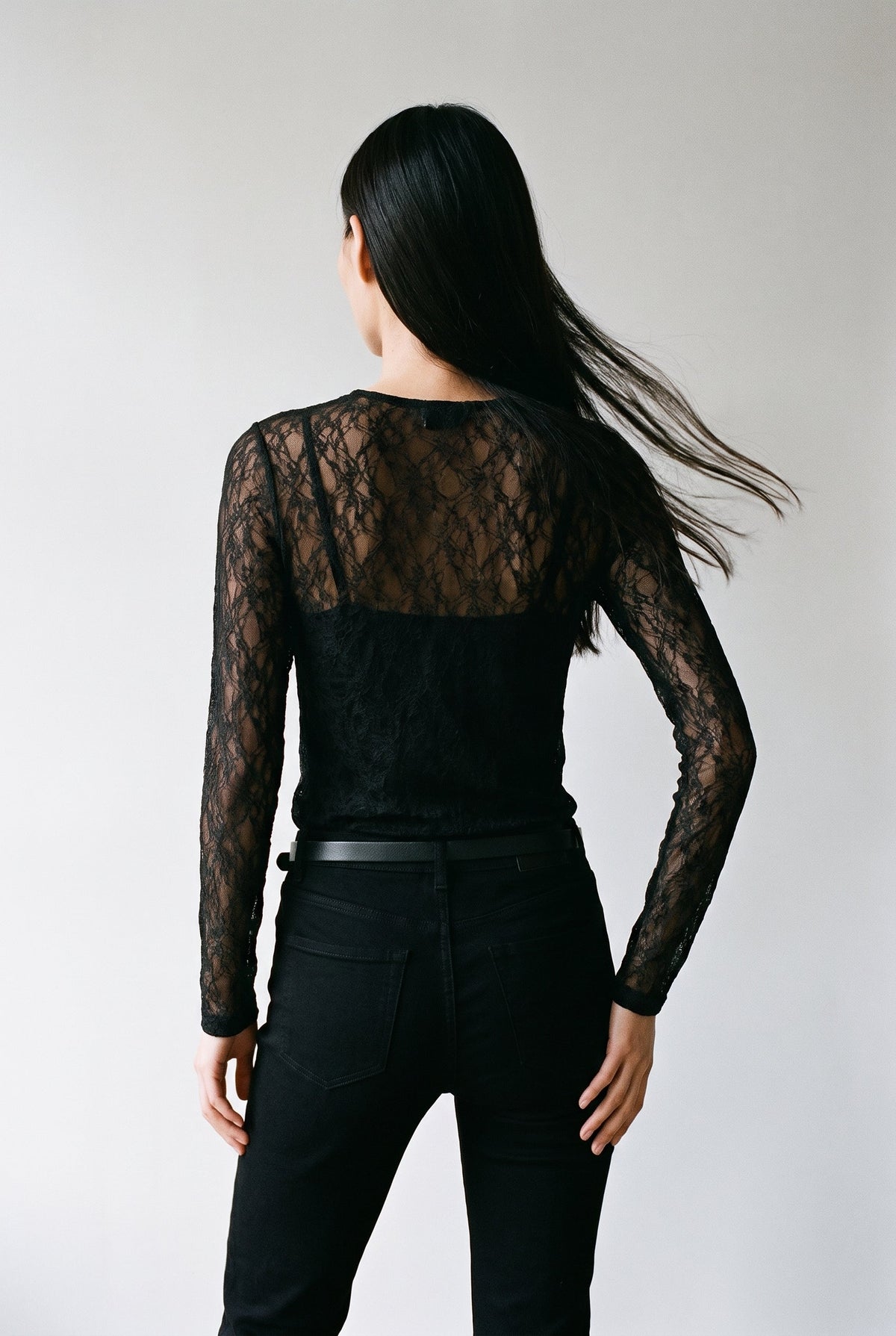 Awtessy Ls O-Neck Lace Top Vero Moda