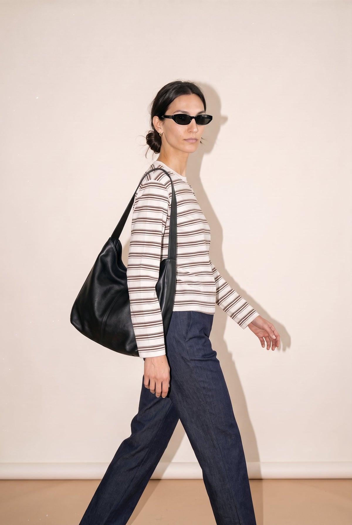 Jxsophia Boxy Ls Stripe Tee JJXX