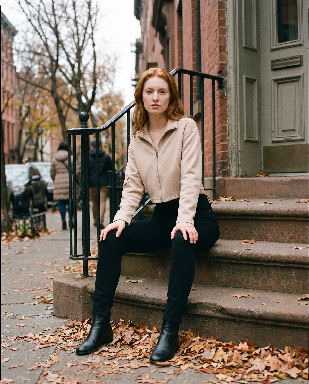 Bomber Jacket Beige Slow High