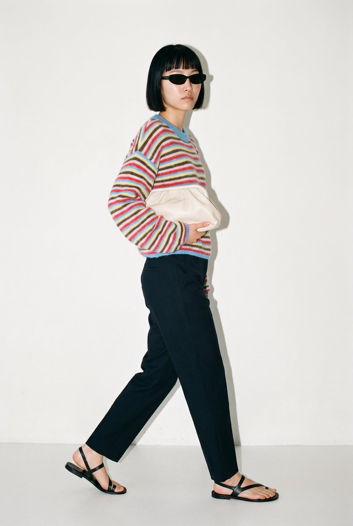 Pcada Ls O-Neck Knit Bc Pieces