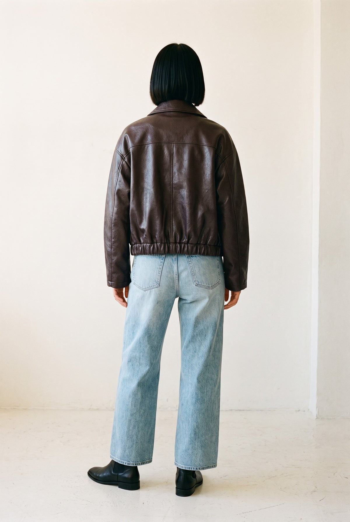 Onlmasja LS FauxLeather Bomber Pnt — 064490