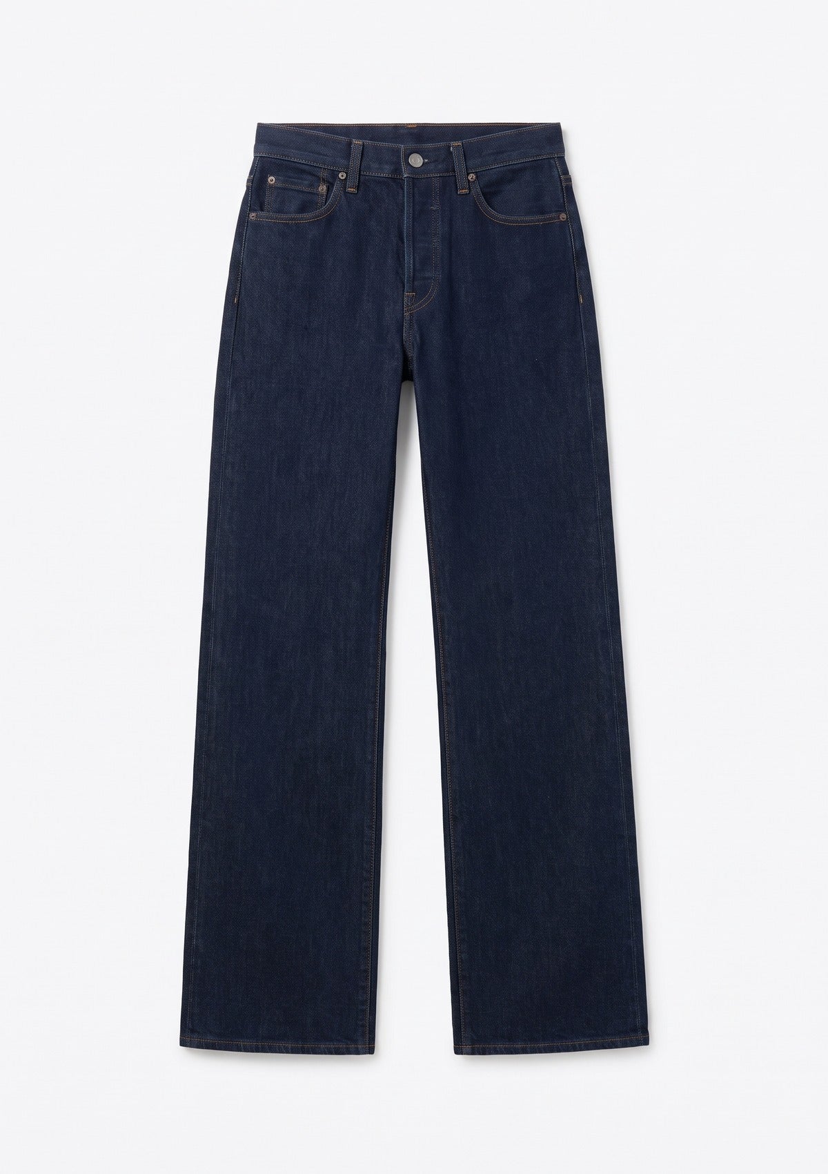 The Californian Slim Wide Leg River Rinse — 064510