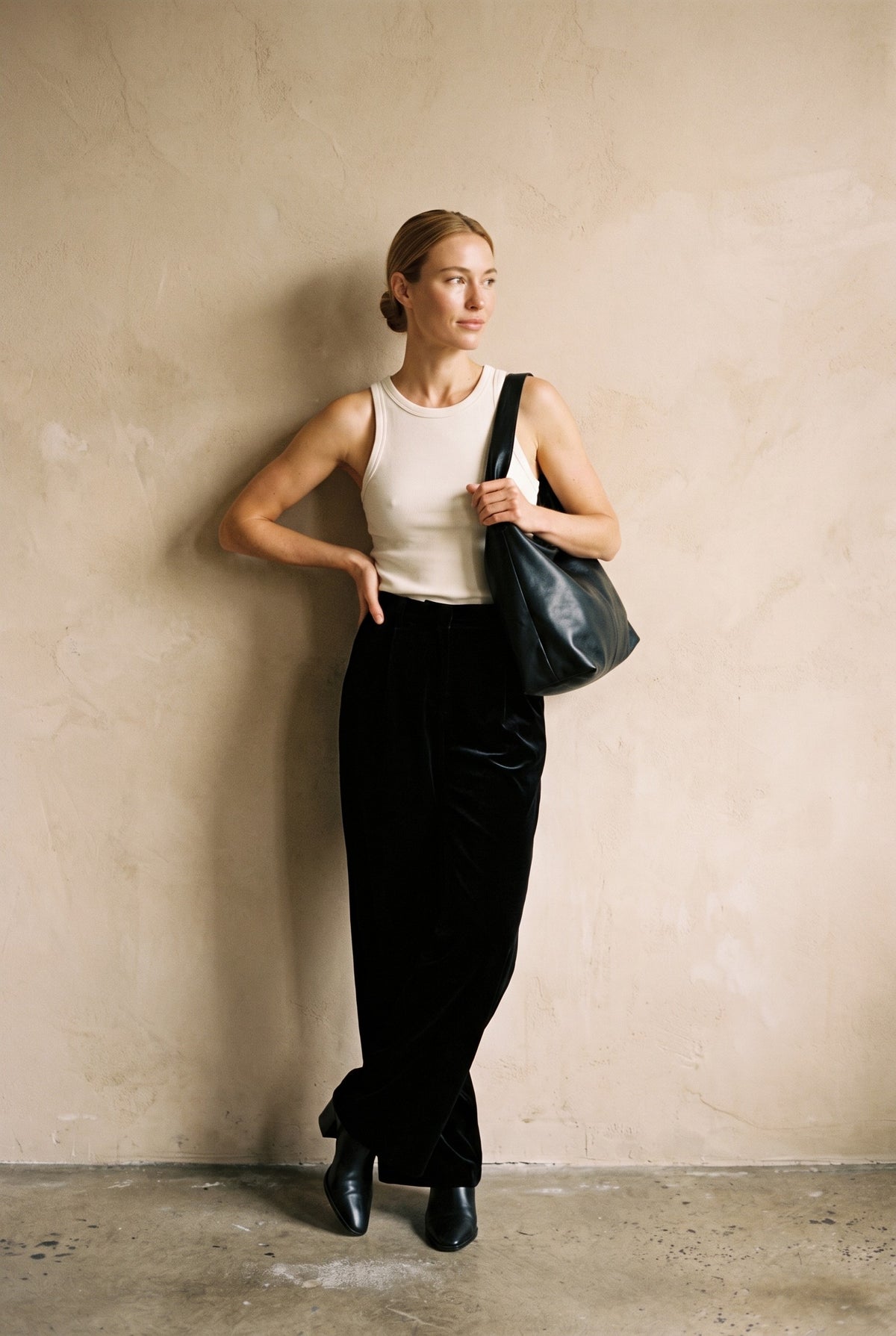 Molly Bracken Velvet Trouser — 064689