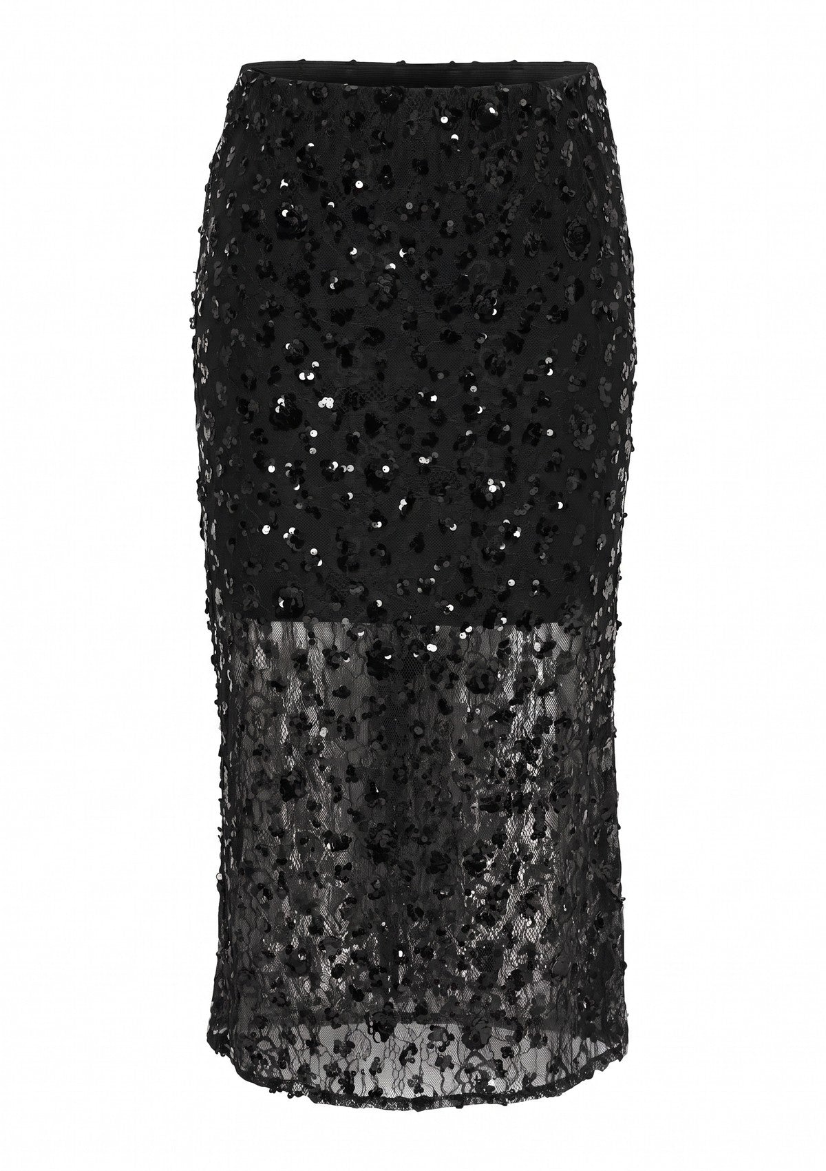 Onlcely Sequins Midi Skirt Wvn — 064933