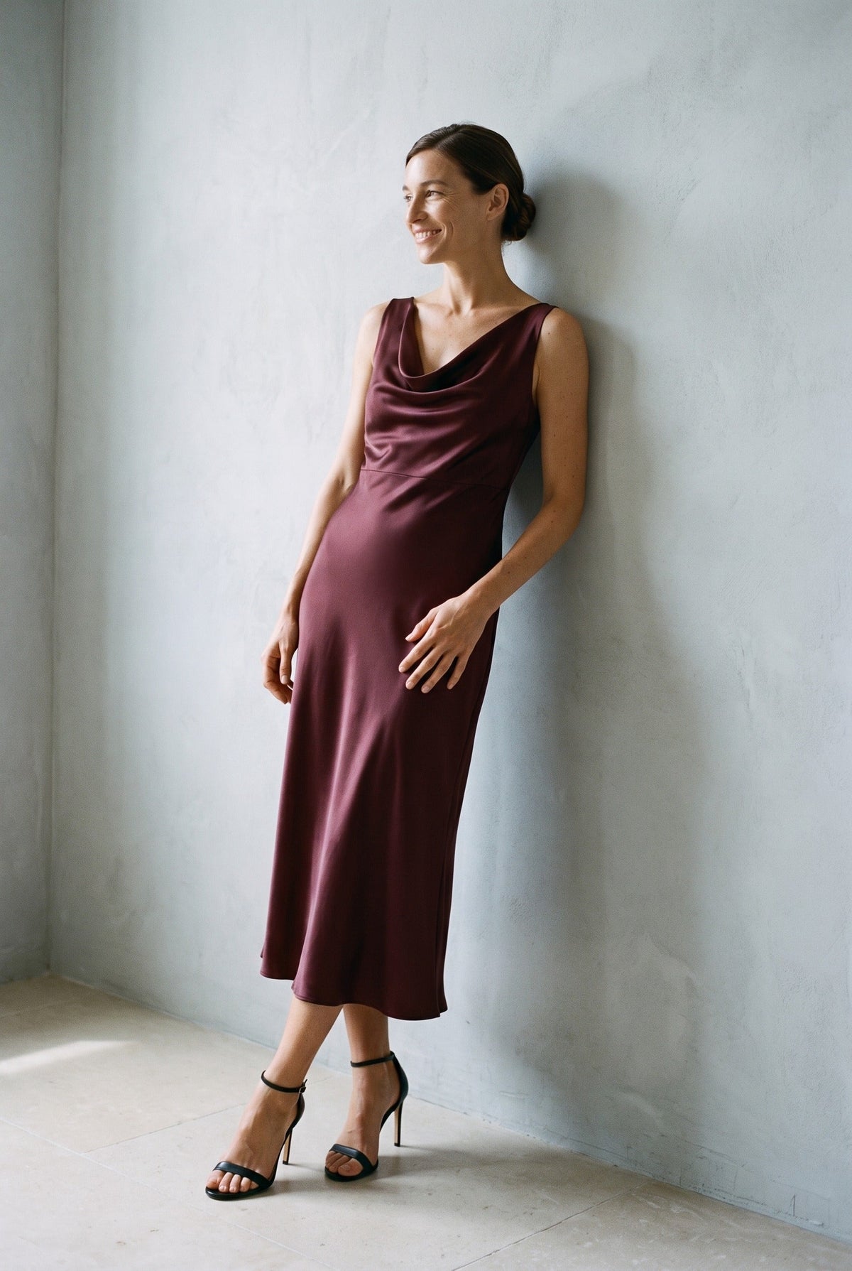 Vmmailka Sl Tie Ankle Dress Exp Vero Moda