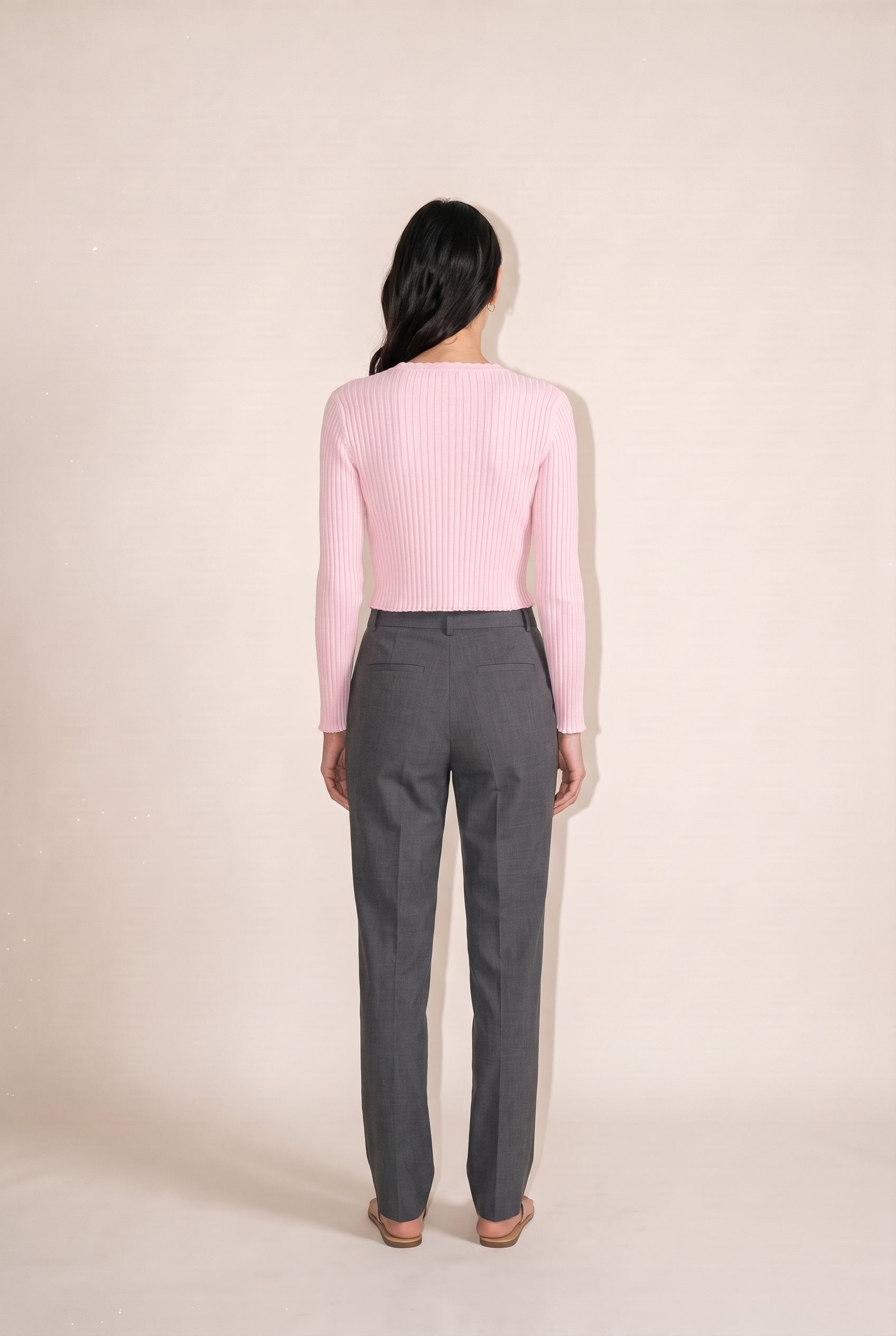 The Minimal Muse V-Neck Sweater