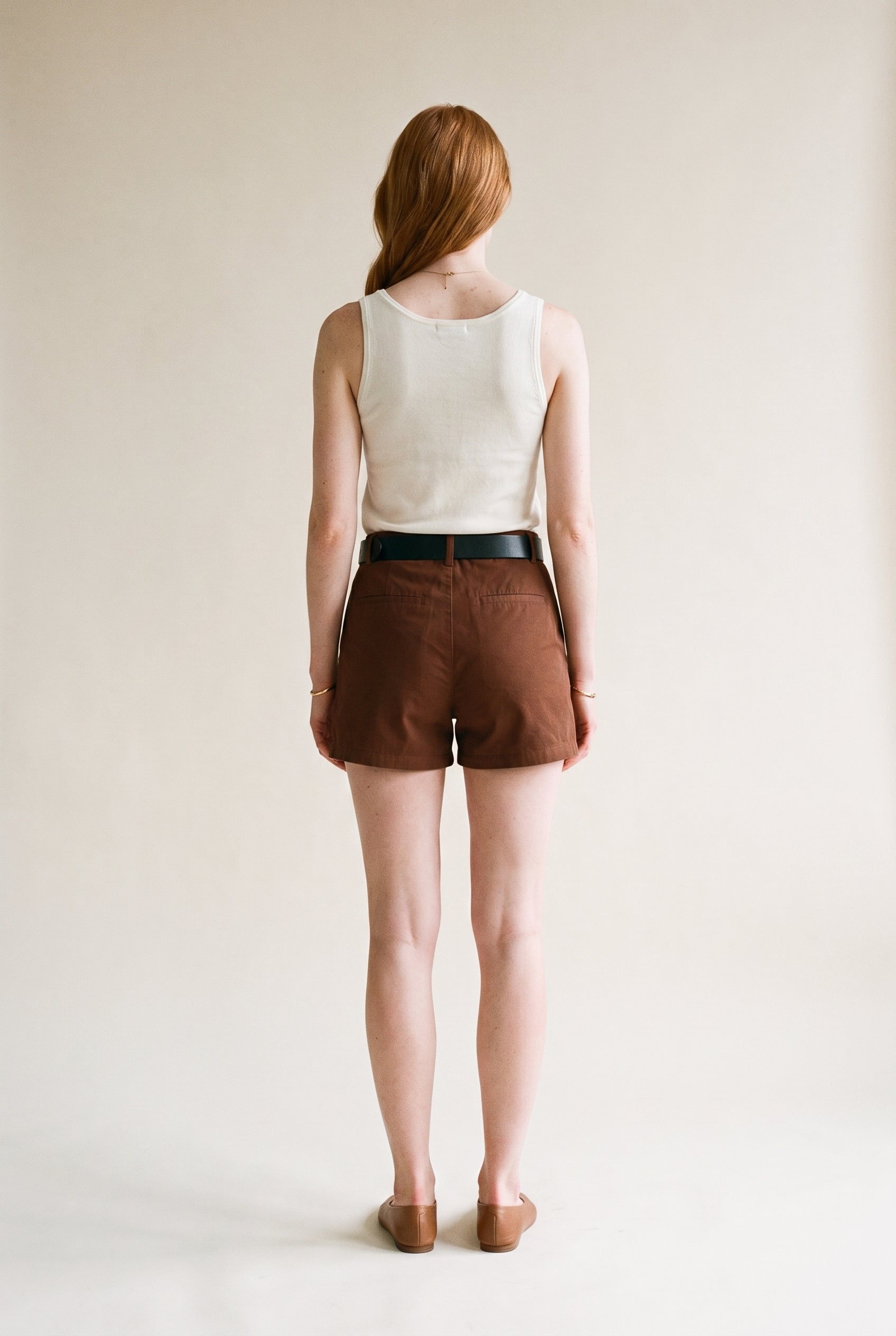 Relaxed Shorts Coffee
