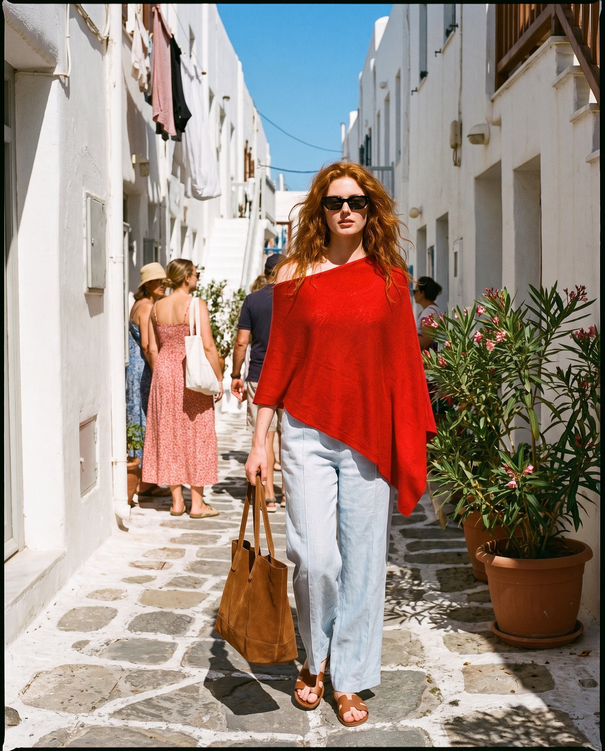 Solei Wide Off Shoulder Lightweight Sheer Sweater