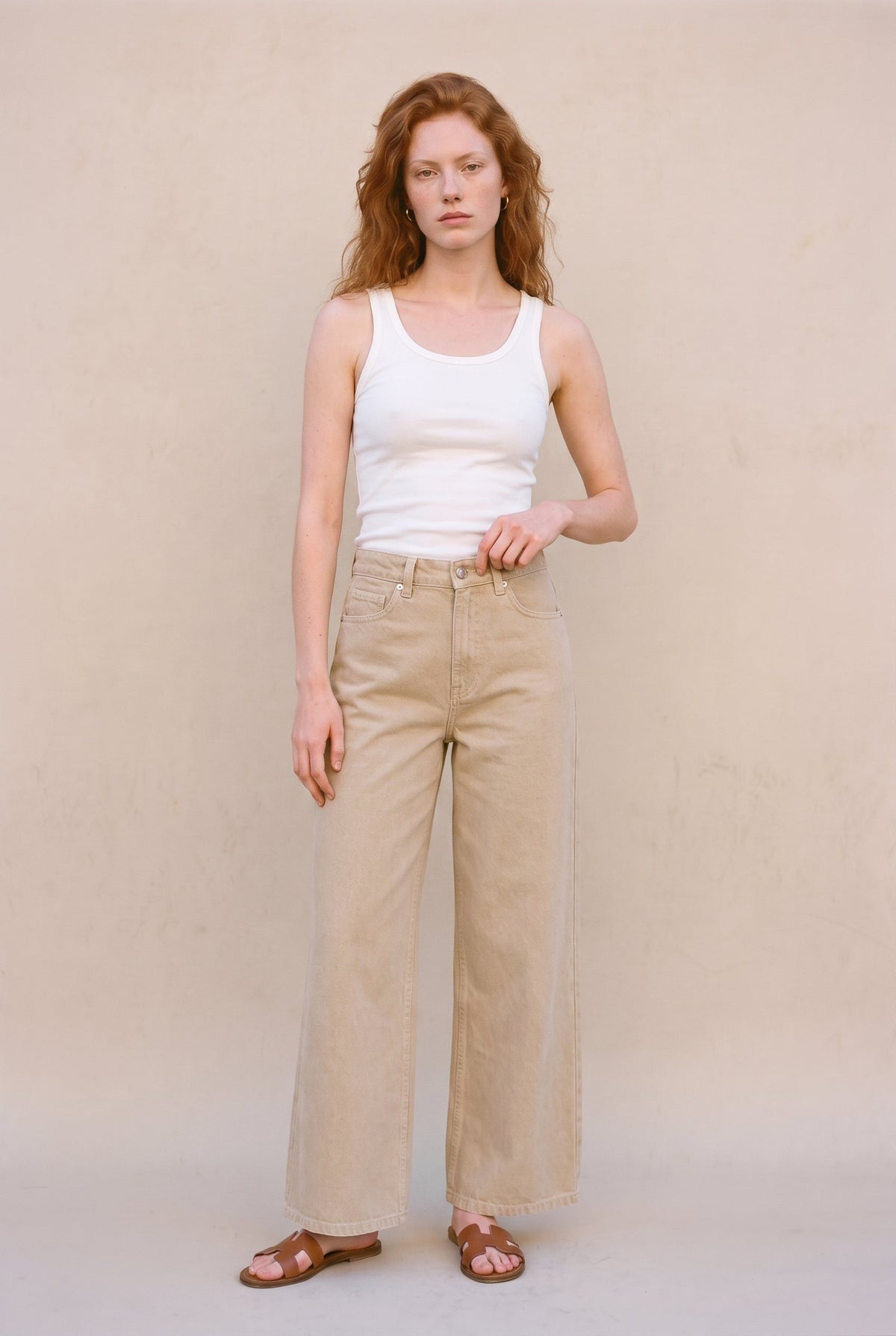Relaxed Fit Trousers Slow High
