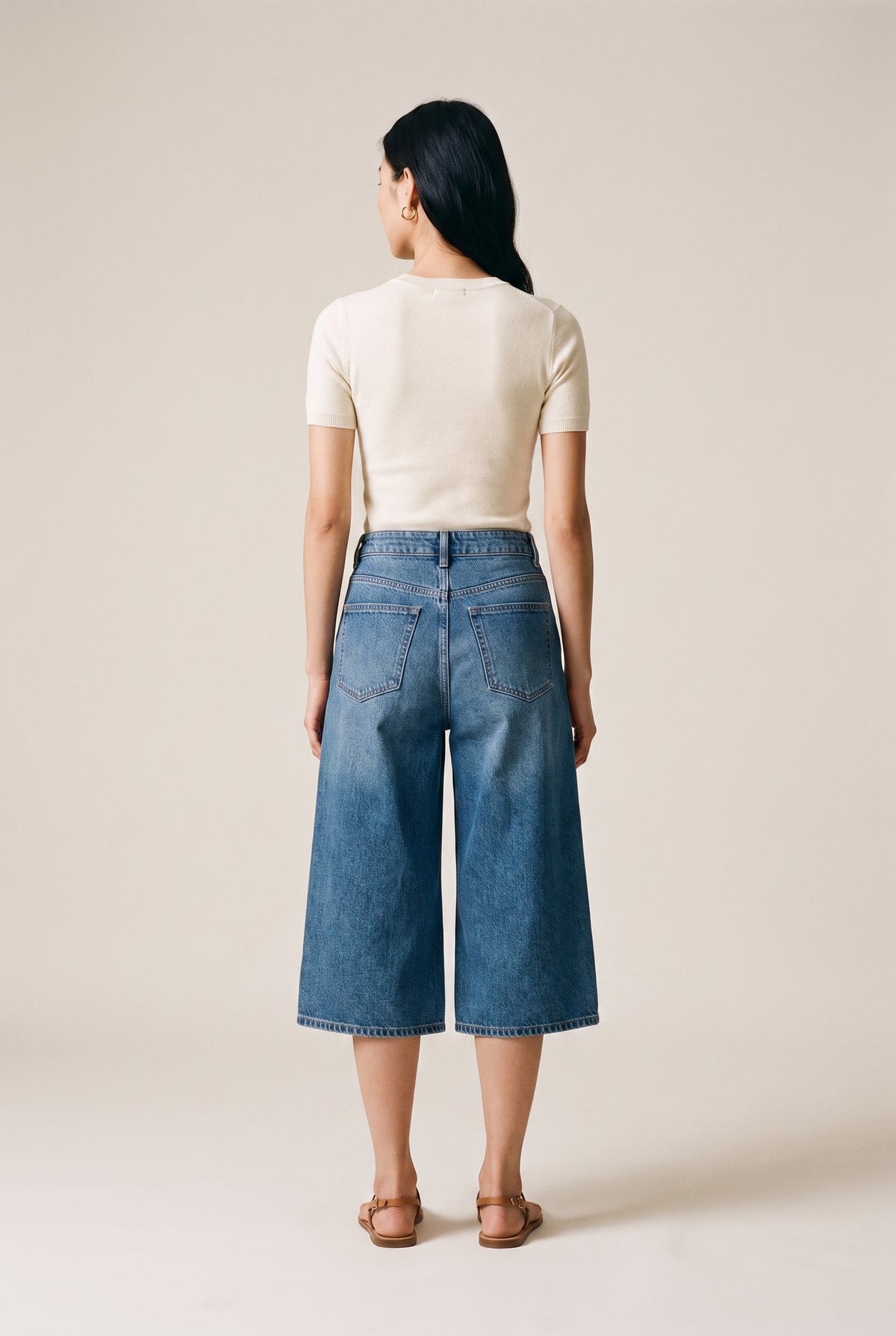 The Cool Factor Denim Bermuda COCA