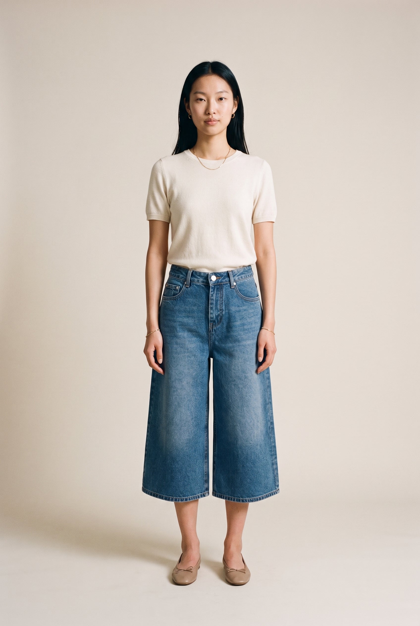 The Cool Factor Denim Bermuda