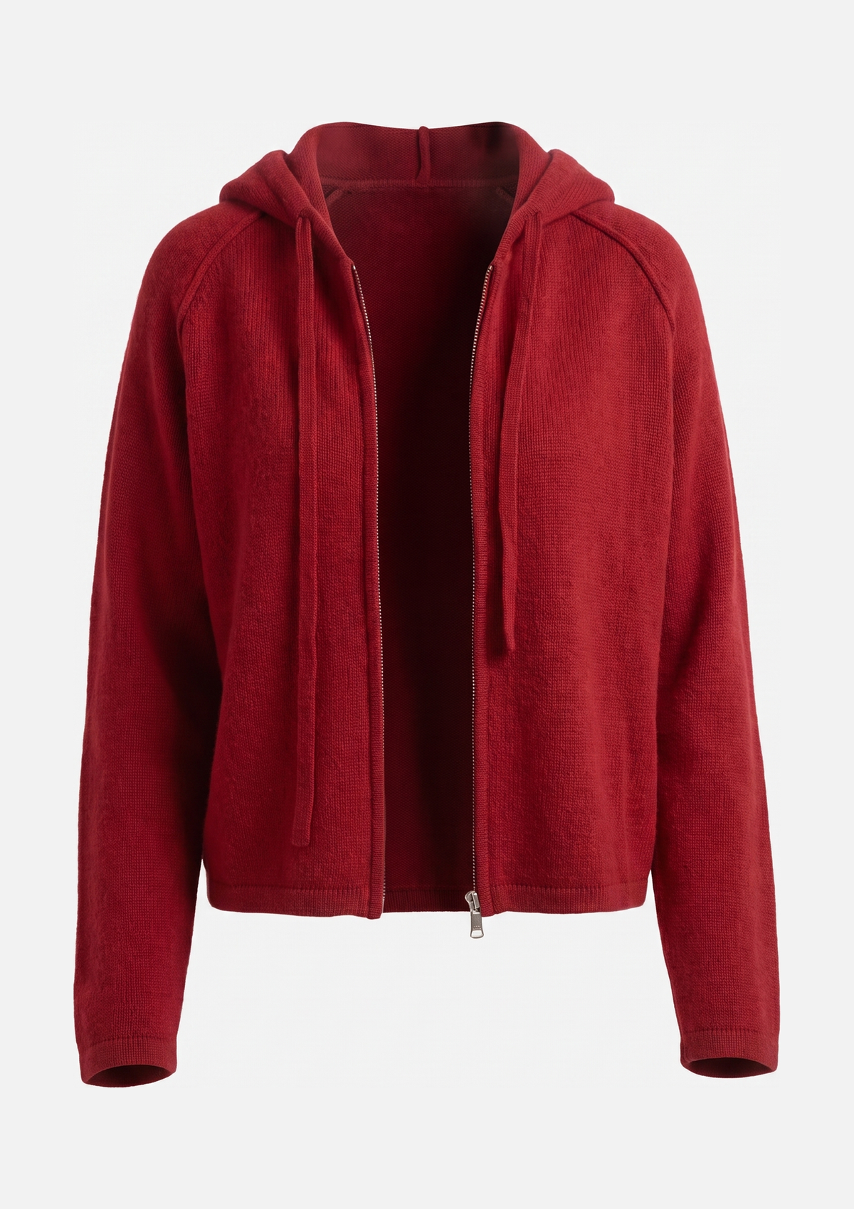 Haidelyn Waffle Zip Up Hoodie