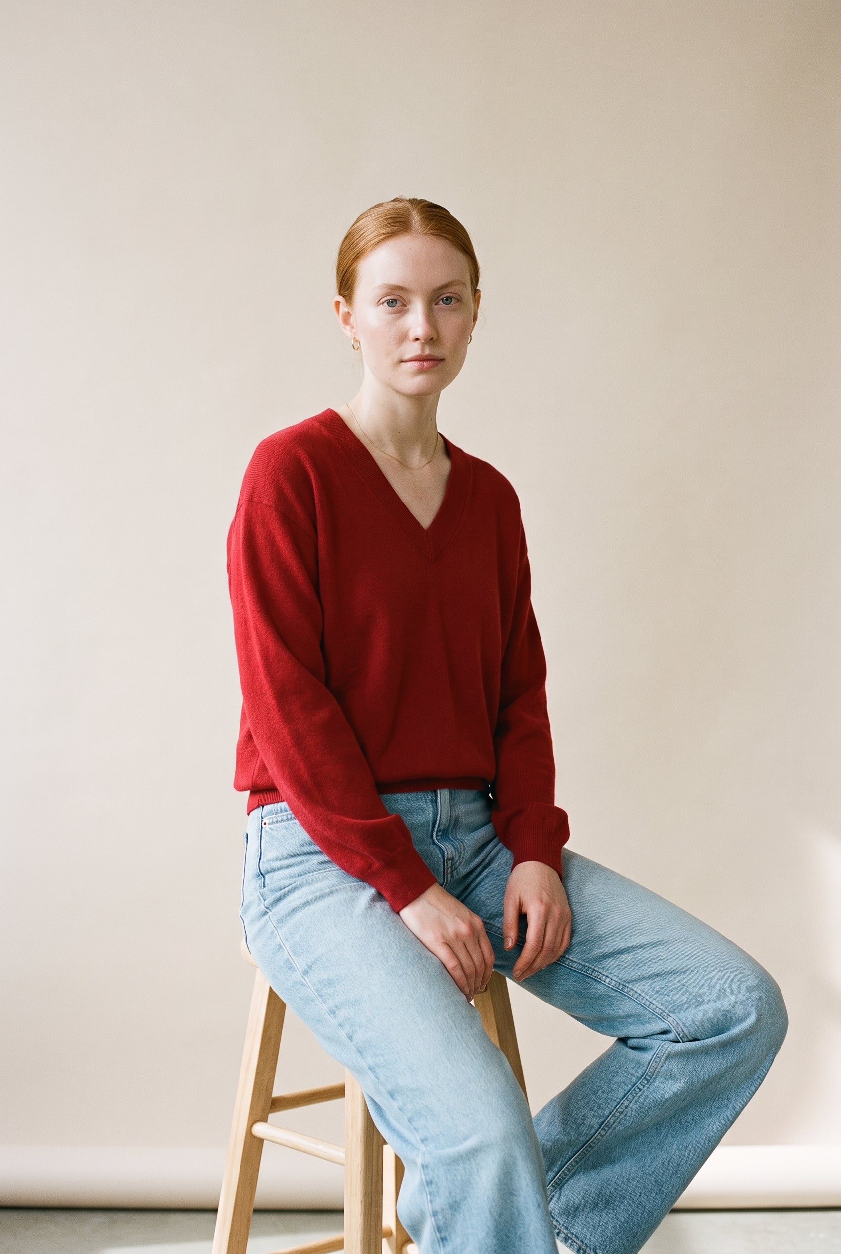 Elevated Essentials V-Neck Sweater