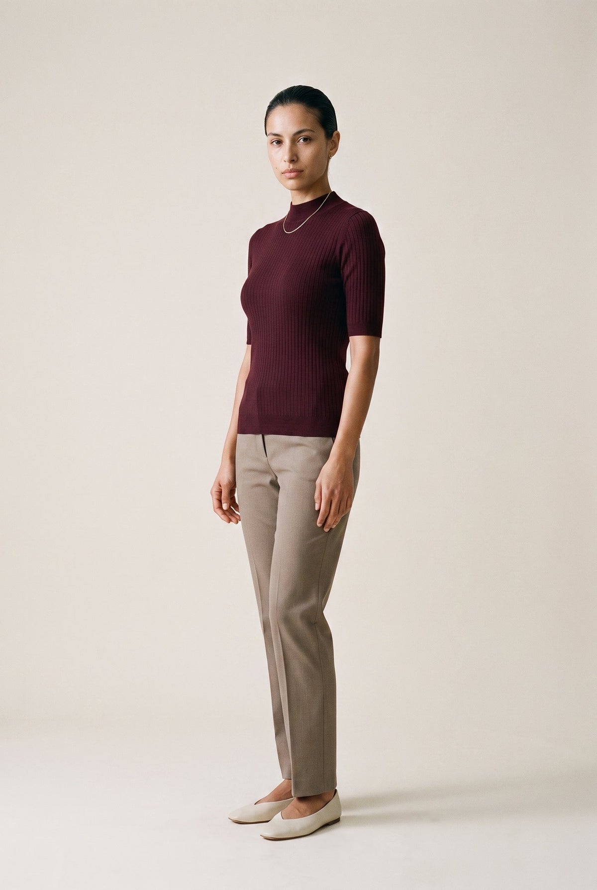 Soft Knit Bardot Top ALTAR