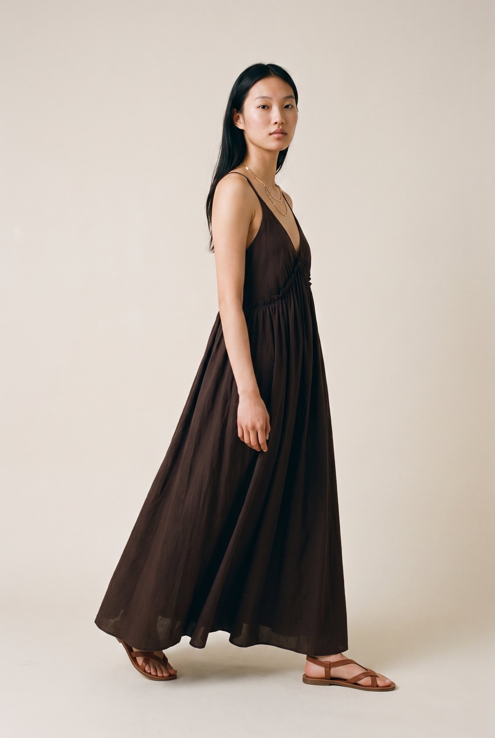 Black Halter Maxi Dress Black