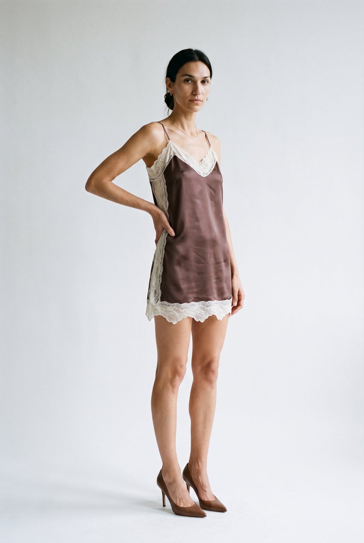 Satin Cami Mini Dress COCA
