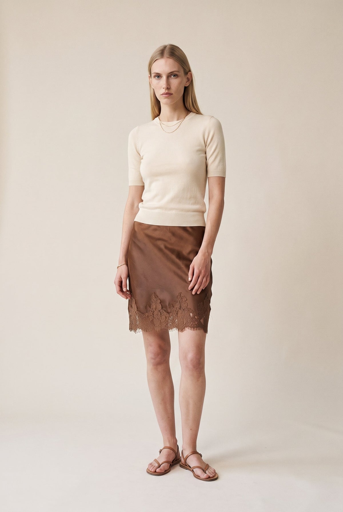 Maisy Lace Mini Skirt By Together