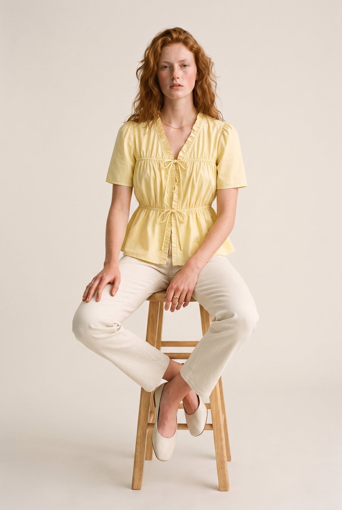 The Belle Top Yellow Mod Ref