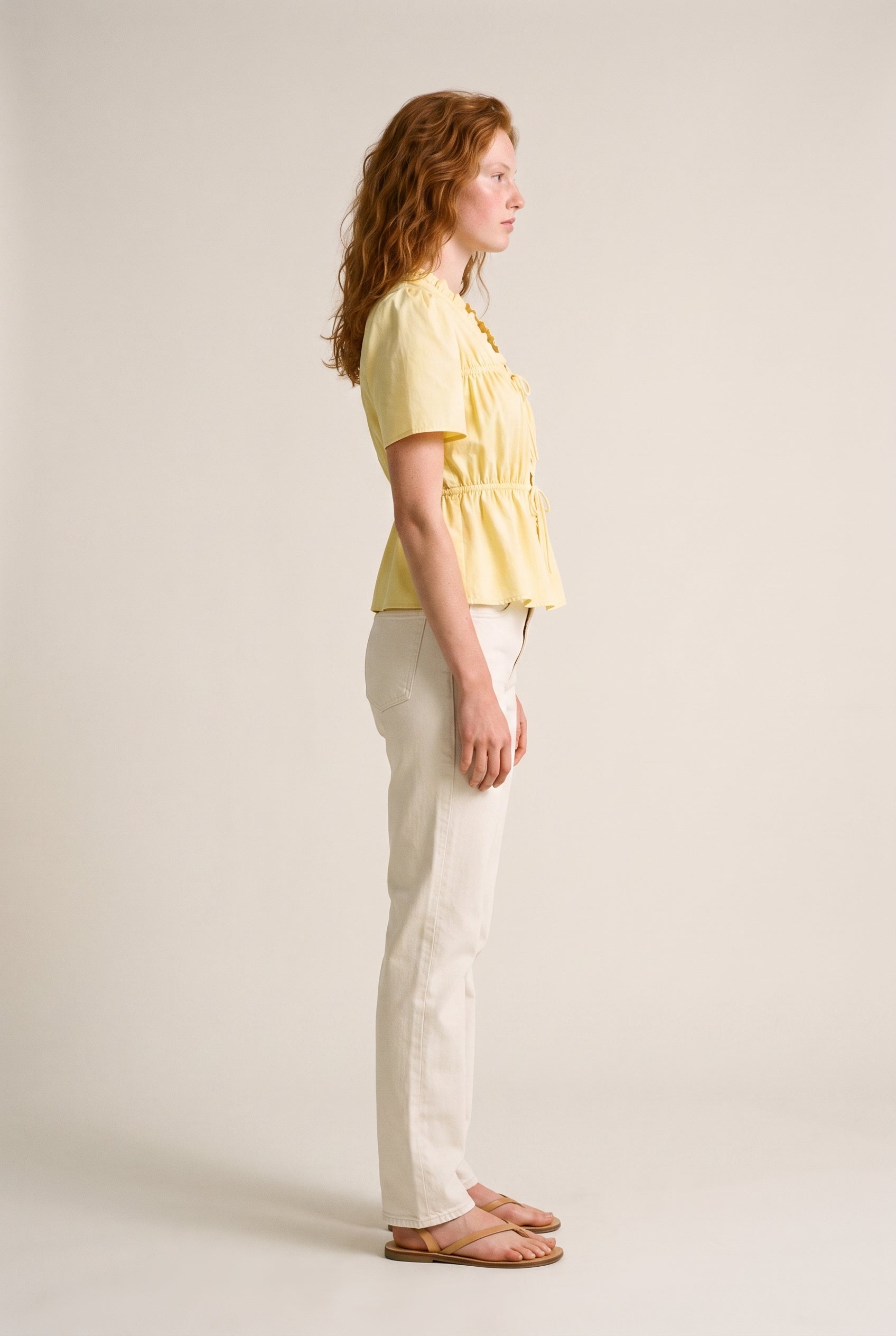 The Belle Top Yellow