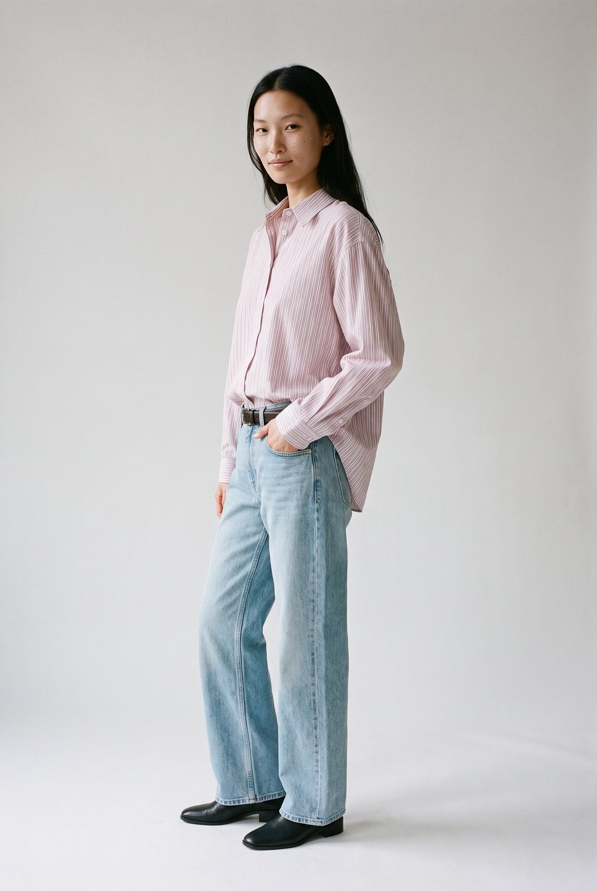 Isla Polished Button-Up Blouse 29 28