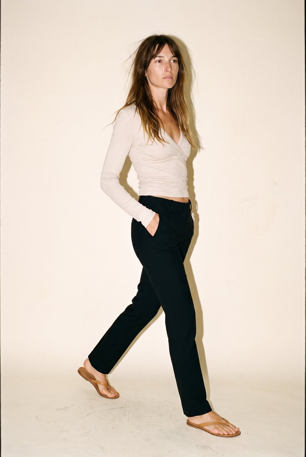 Manon Cropped Long Sleeve Top ALTAR