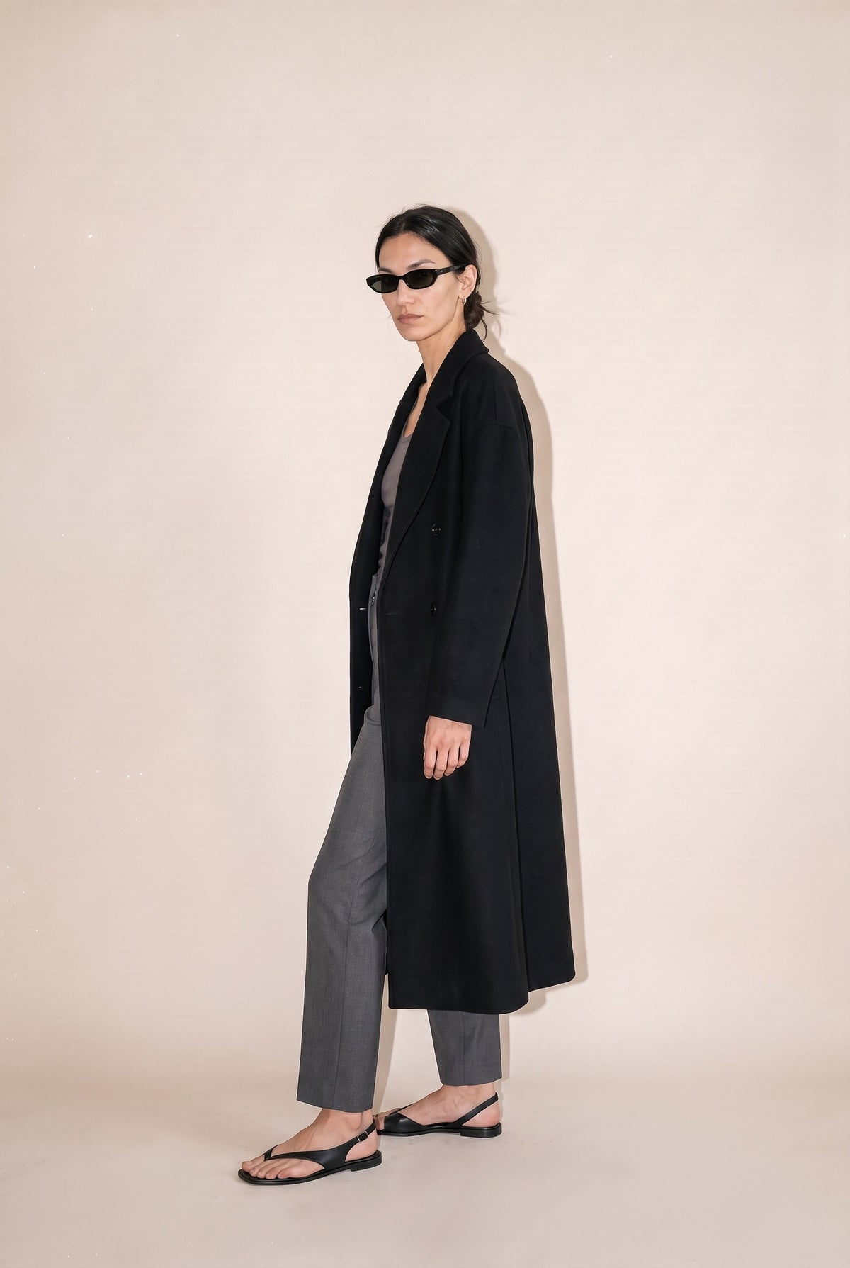Premium 100% Wool Plush Handmade Tailored Coat ALTAR