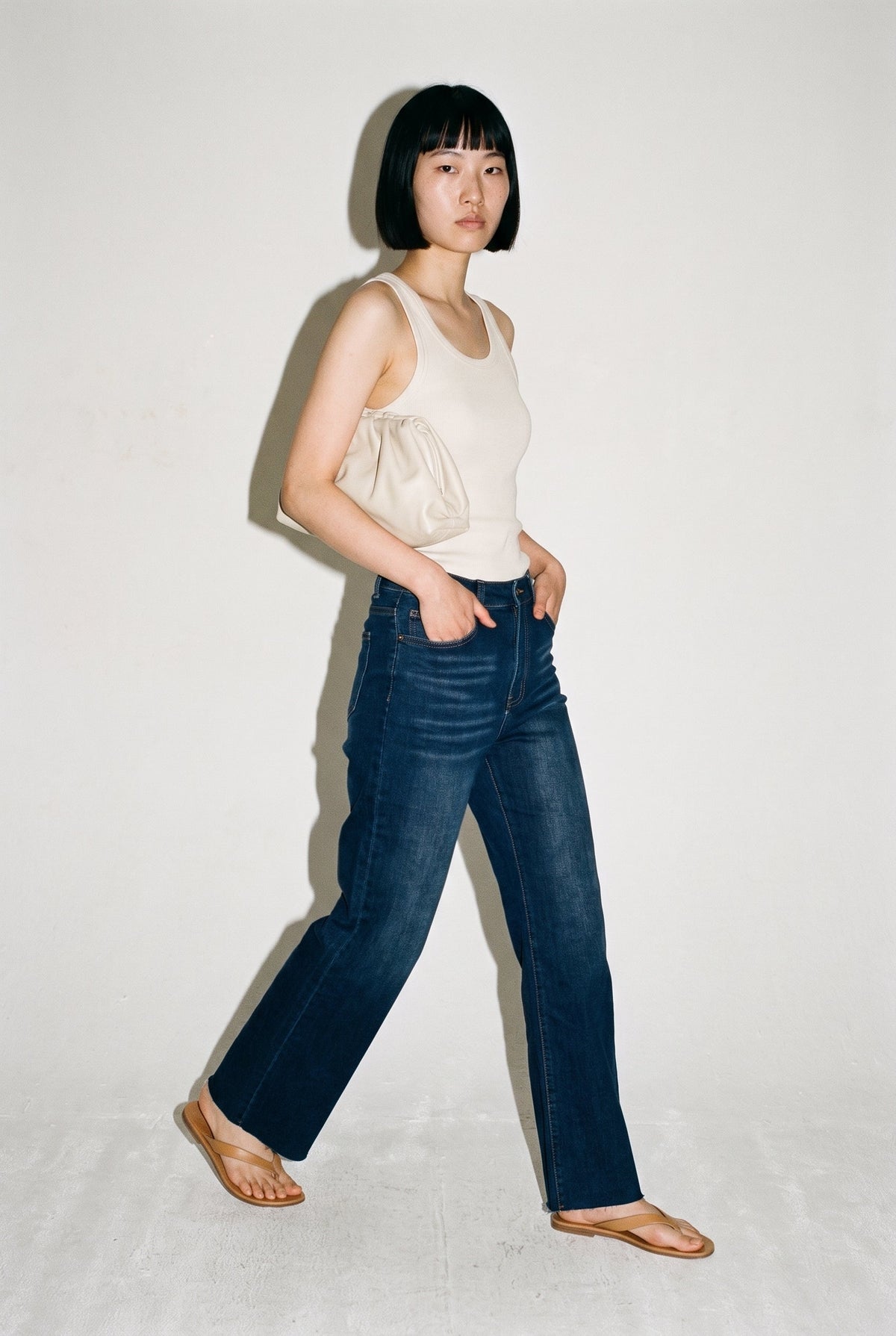Liora High-Rise Dad Denim ALTAR