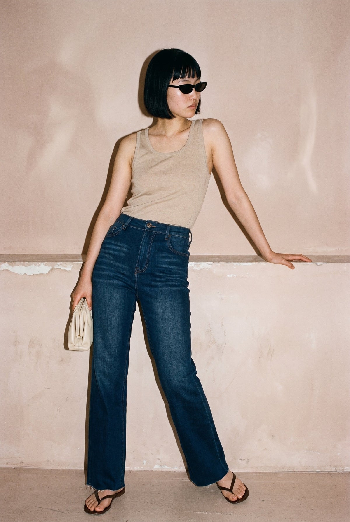 Liora High-Rise Dad Denim ALTAR