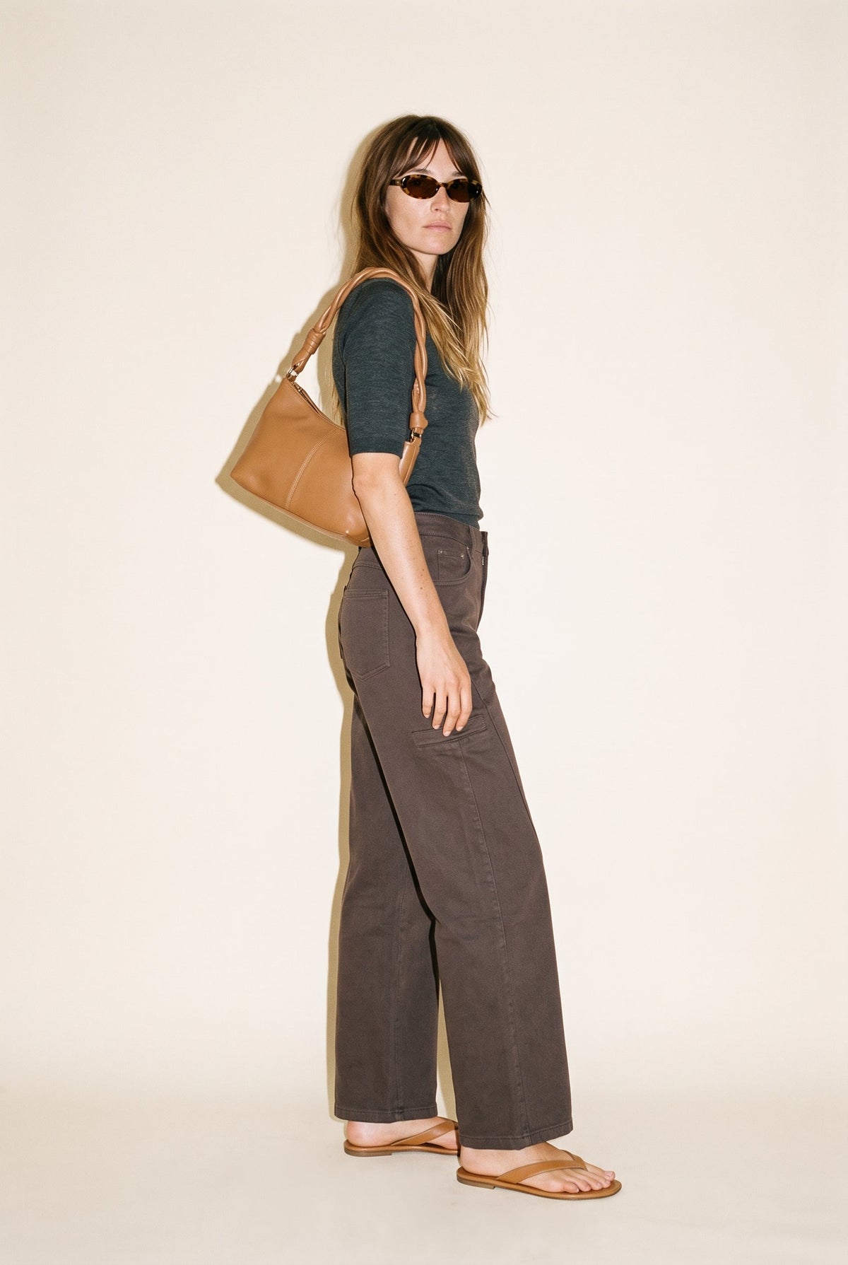 Cotton Twill Cargo Pant Slow High