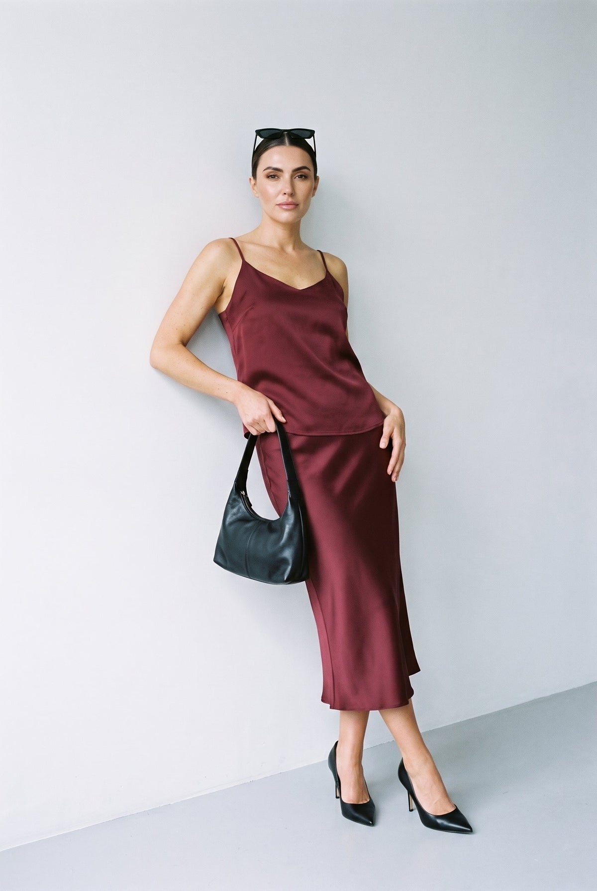 Mila Satin Tank 12 Rue Collette