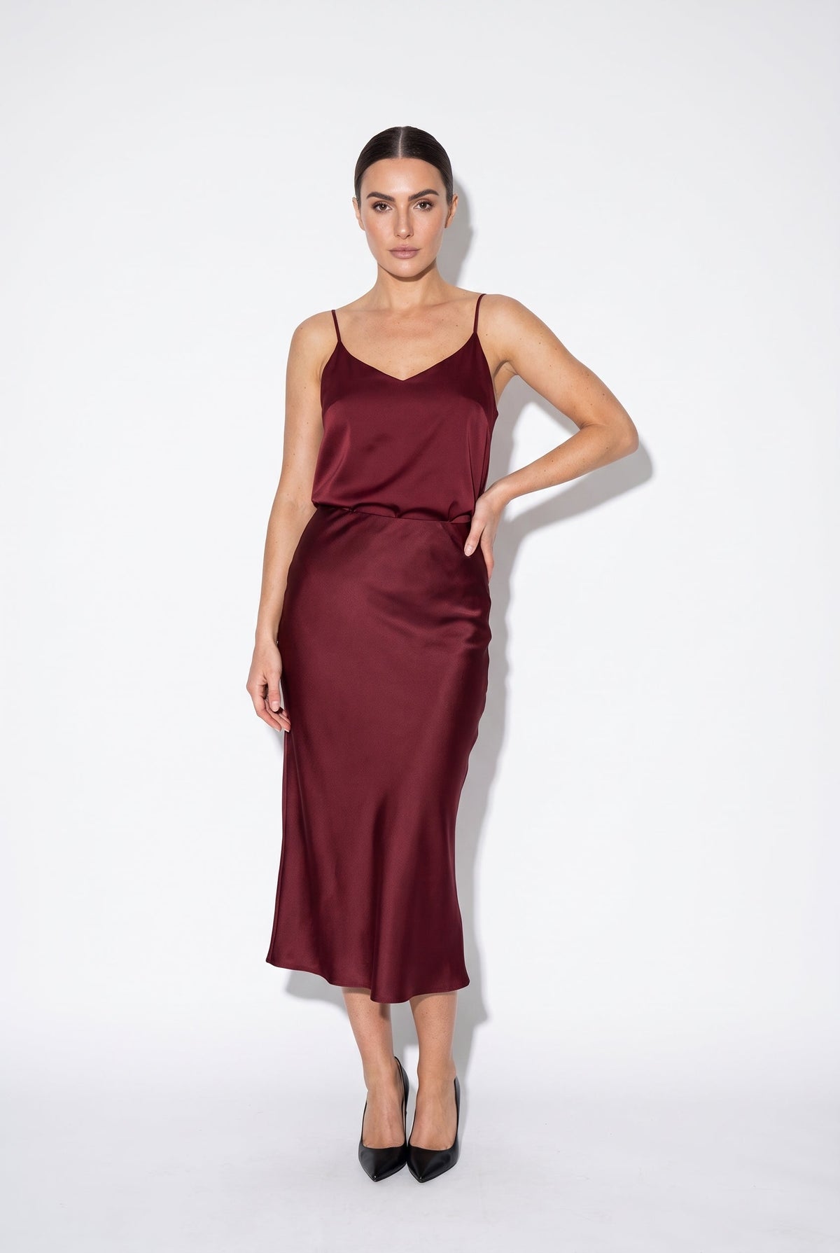 Mila Satin Tank 12 Rue Collette