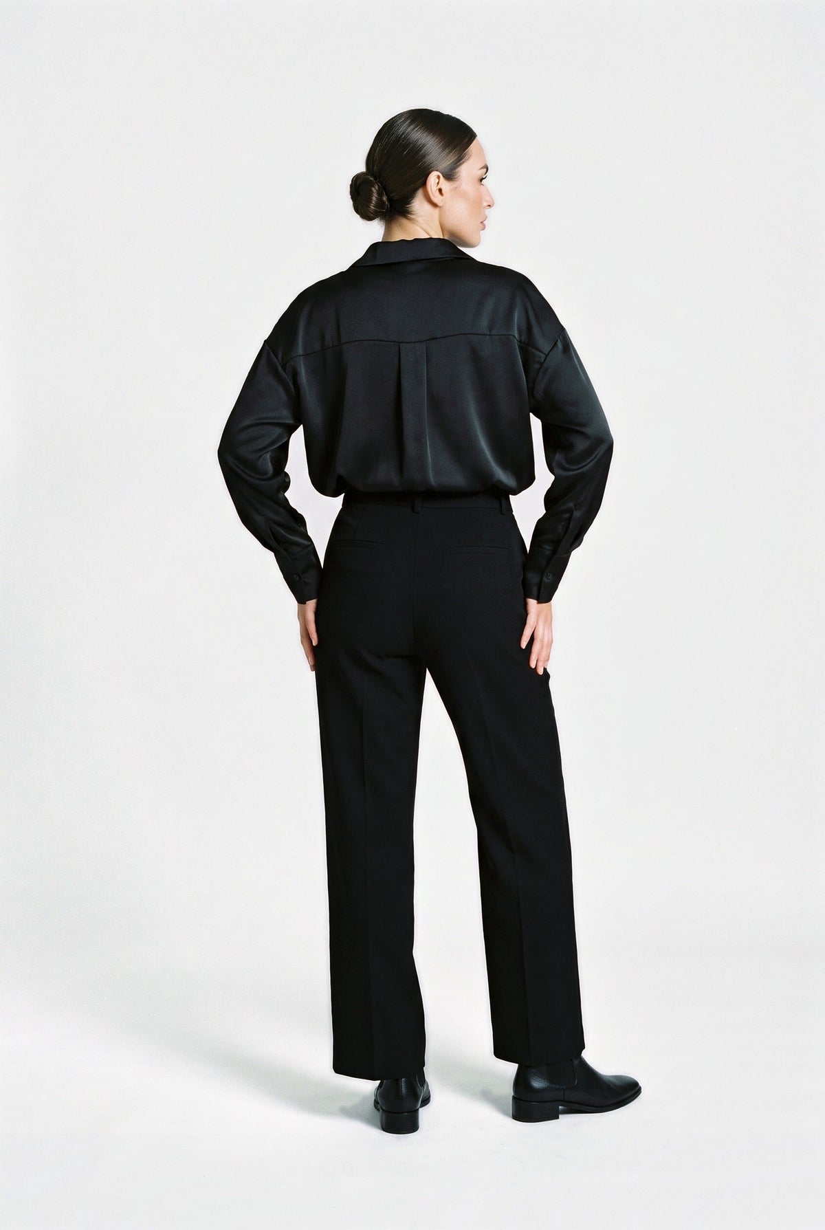 Mila Satin Blouse 12 Rue Collette