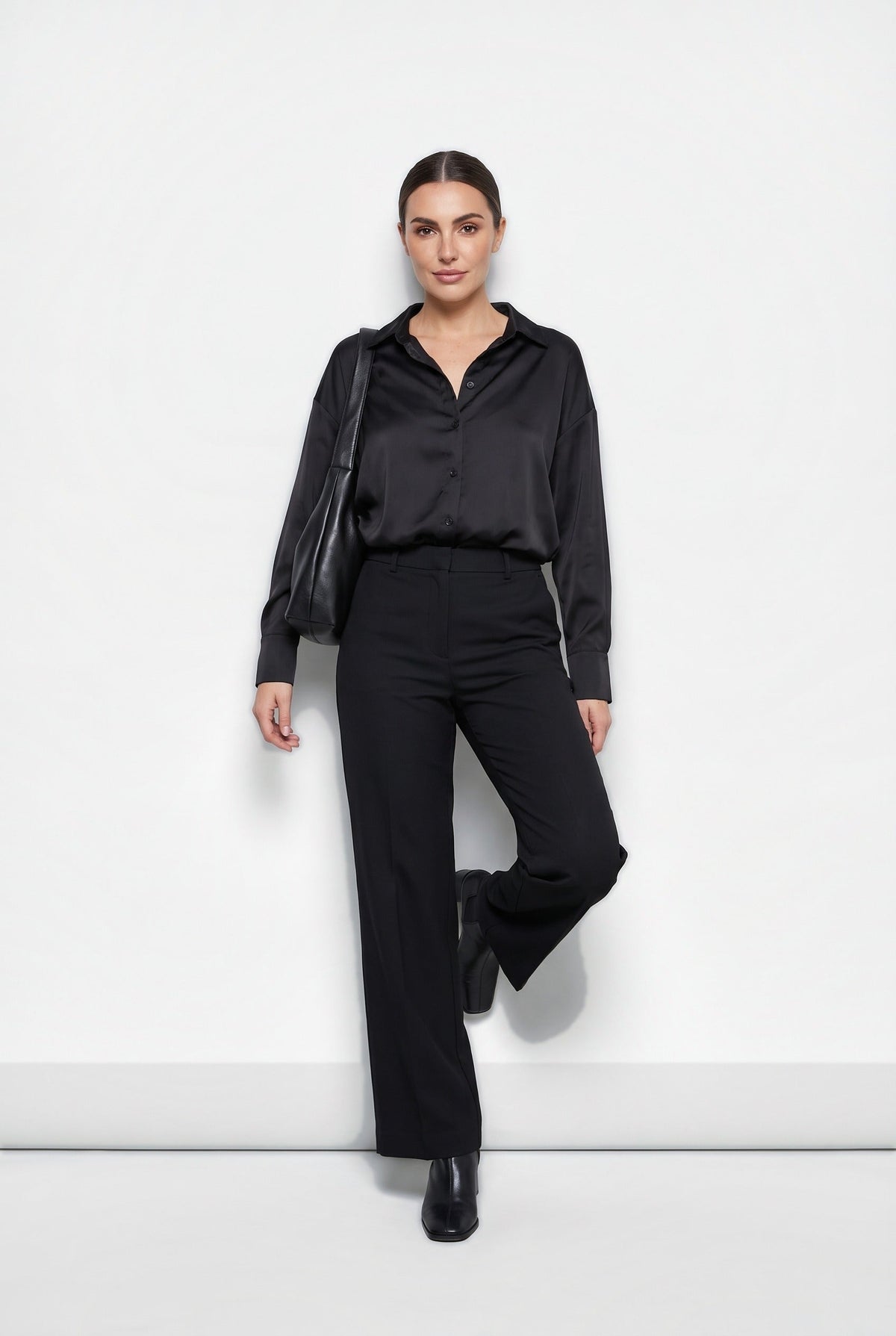 Mila Satin Blouse 12 Rue Collette