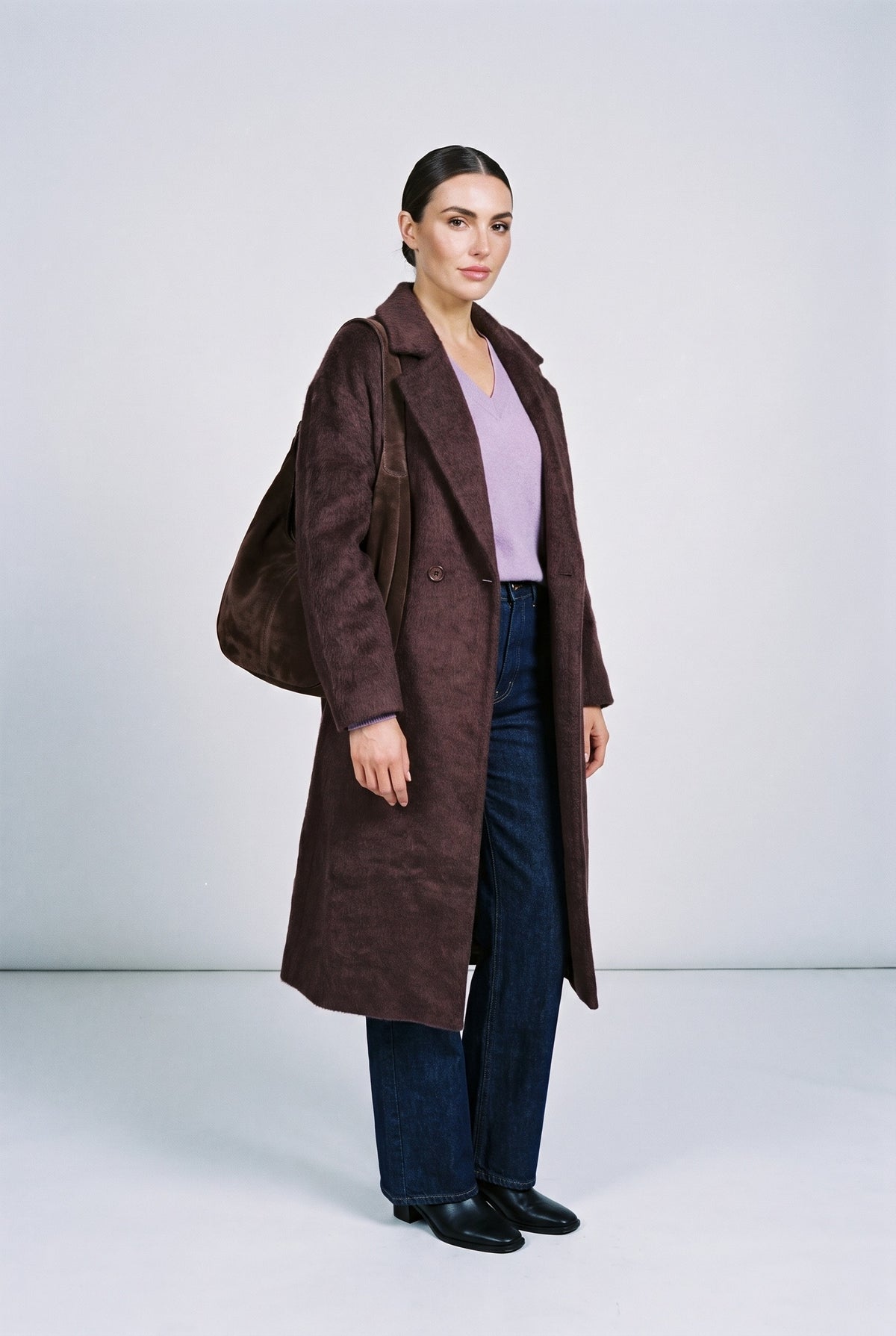 Selene Outerwear Coffee — 067853