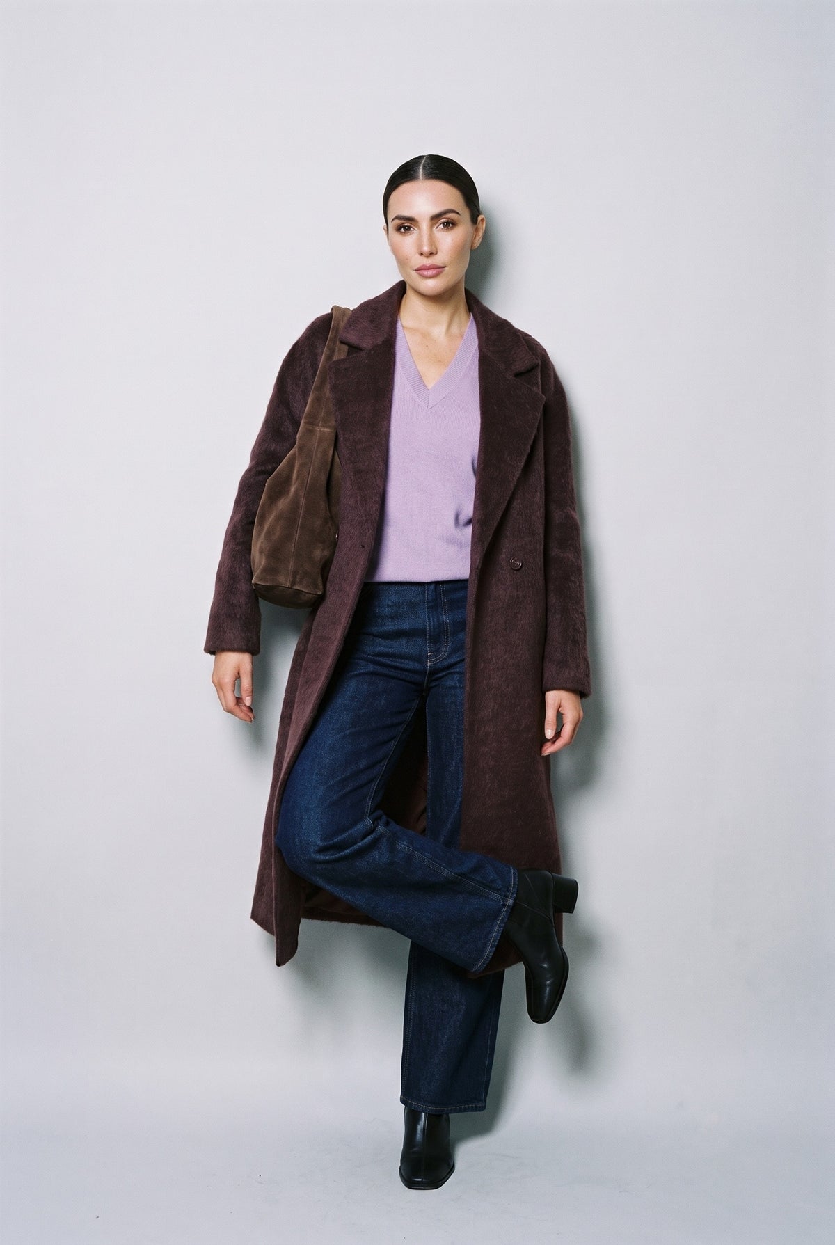 Selene Outerwear Coffee — 067853