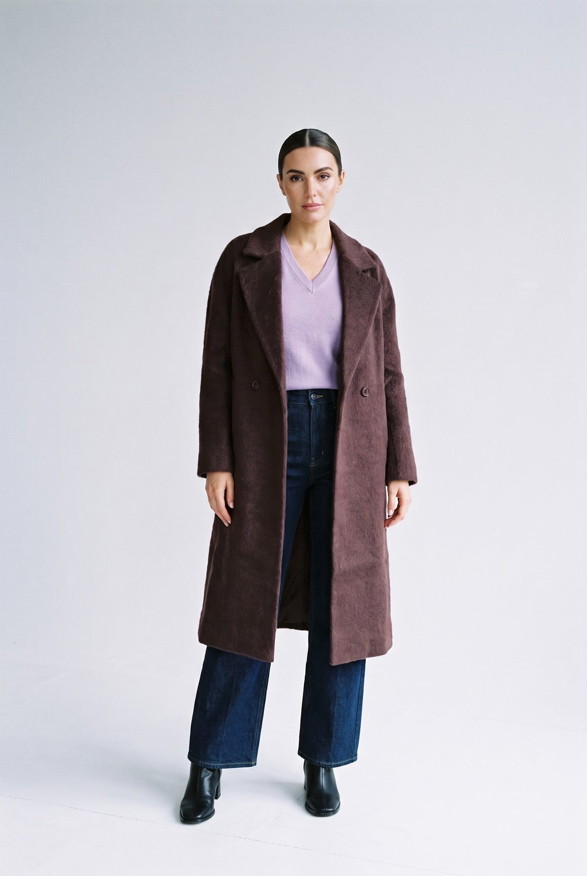 Selene Outerwear Coffee — 067853